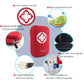 First Aid Kit Medical Med - 155 Pcs Kit Waterproof Emergency Kit for Camping Hiking Home Outdoor Truck Vehicle Car Fishing Travel Biking (RED) 1