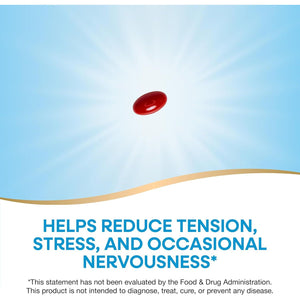 Nature's Way CalmAid, Helps Manage Stress and Tension*, Clinically Studied Lavender, Non-Drowsy, 30 Softgels