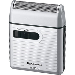 Panasonic Men's Shaver for Traveler ES-RS10-S Silver | DC3V (2 x AA Alkaline) (Japan Model)