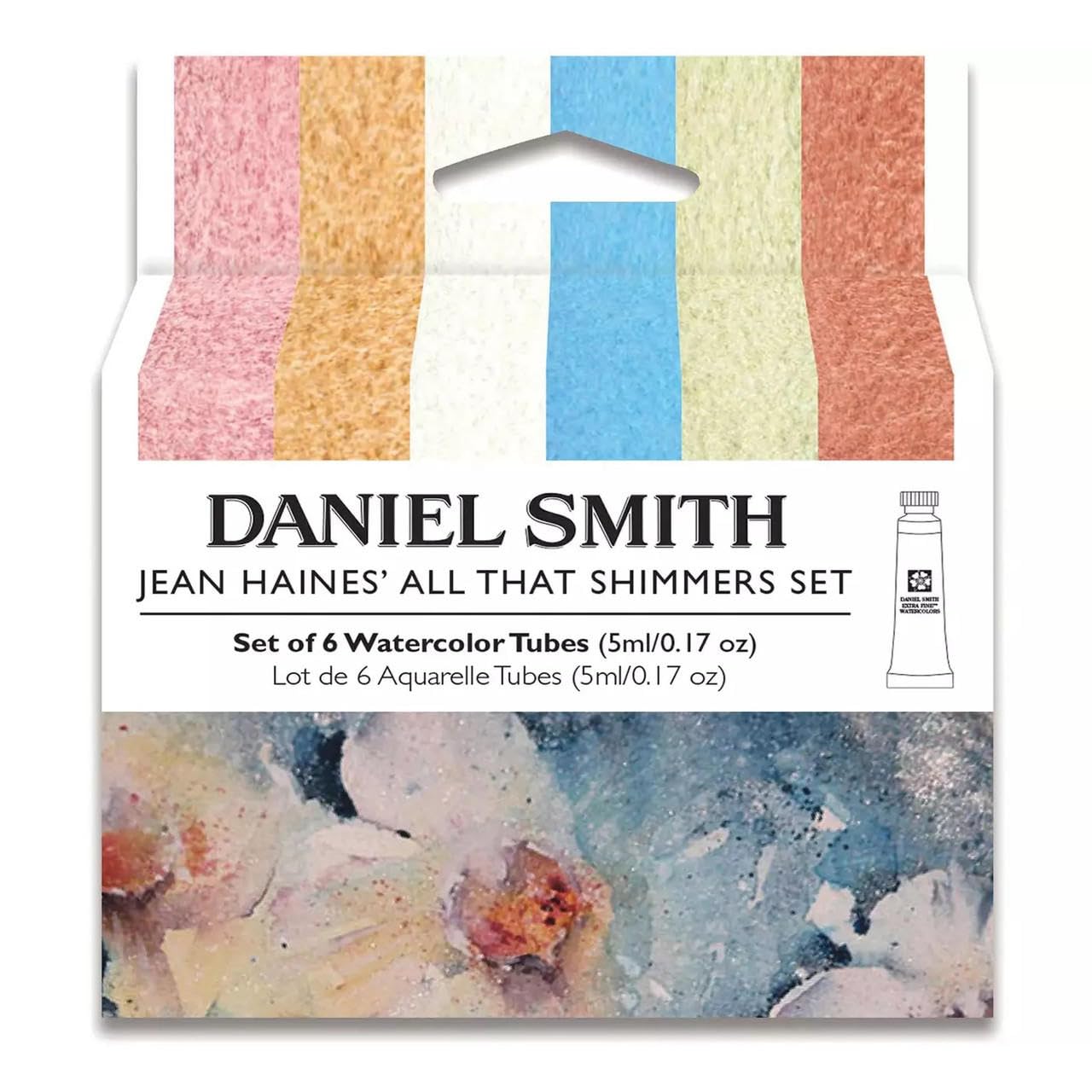 Buy now DANIEL SMITH Watercolor, 5ml tubes, Jean Haines All That Shimmers Set 6 Watercolor Tubes (total 6 pieces) 285610375, 0.17 Fl Oz (Pack of 6) at indiglob india