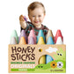 Buy now Honeysticks 100% Pure Beeswax Crayons (12 Pack) - Non Toxic Crayons for Toddlers 1-3, Safe for Baby from 1 Year Old Plus, Handmade with Natural Beeswax and Food-Grade Colors, Eco Friendly at indiglob india