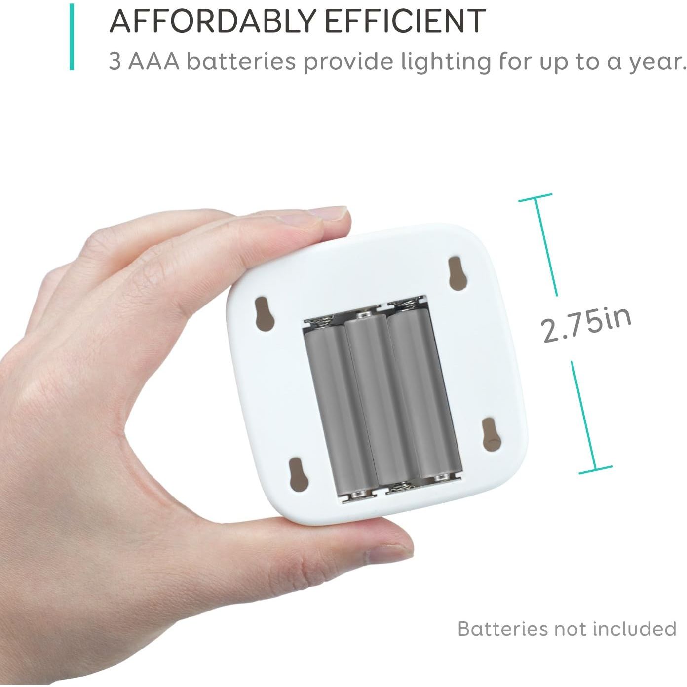 Buy now eufy by Anker, Stick-On Night Light, Warm White LED, Motion Sensor, Bedroom, Bathroom, Kitchen, Hallway, Stairs, Energy Efficient, Compact, 3-Pack at indiglob india