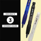 SAKURA SumoGrip Pencil with Comfort Grip - 0.7 mm Ergonomic Mechanical Pencil - Clear Gray
