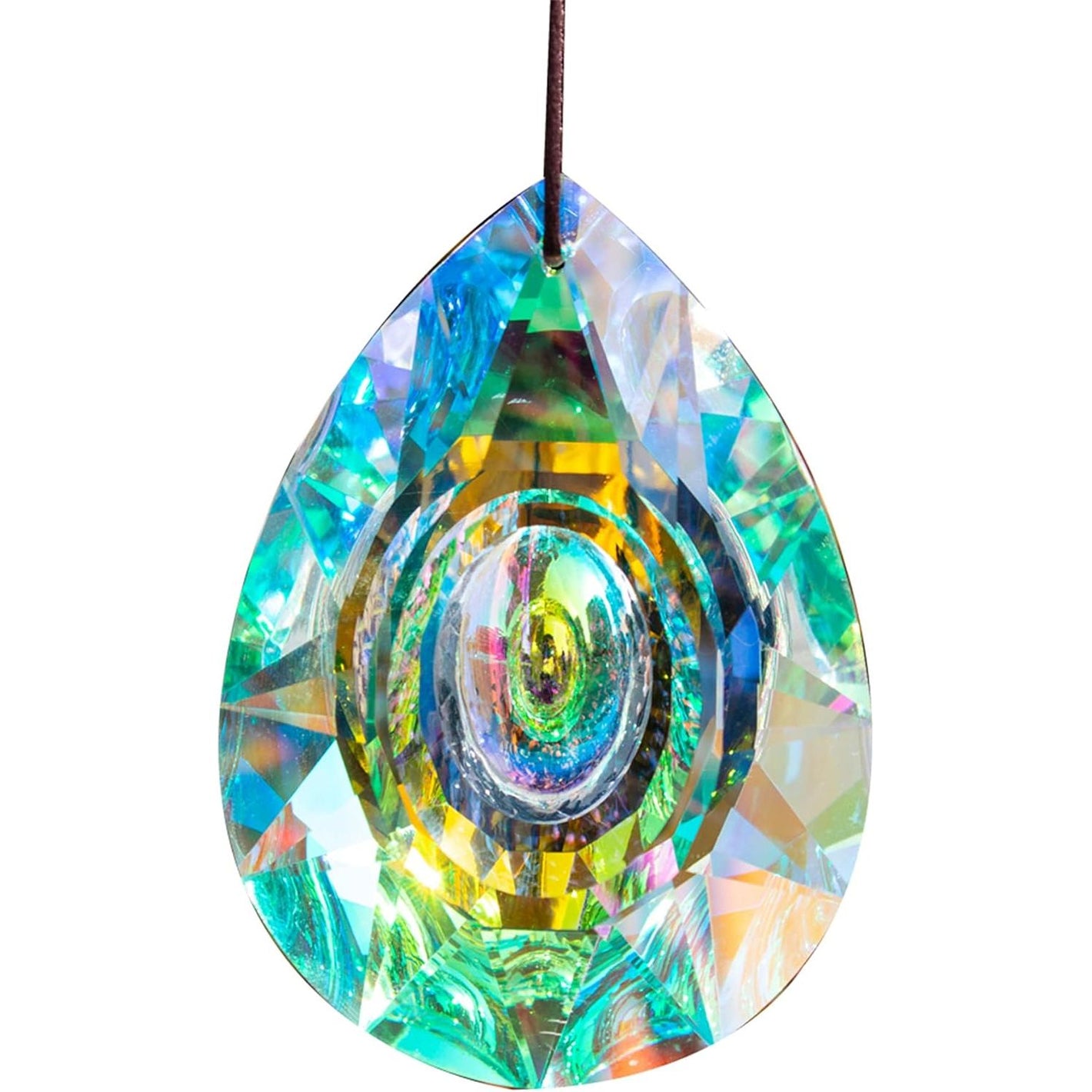 H&D HYALINE & DORA 89mm/3.5in Hanging Chandelier Crystals Prisms for Window Suncatchers Chandelier Parts Rainbow Maker Pendants