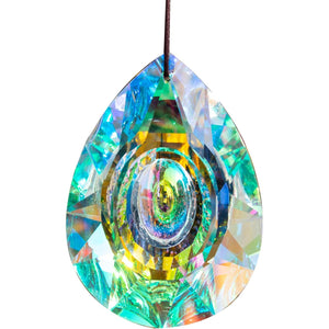 H&D HYALINE & DORA 89mm/3.5in Hanging Chandelier Crystals Prisms for Window Suncatchers Chandelier Parts Rainbow Maker Pendants