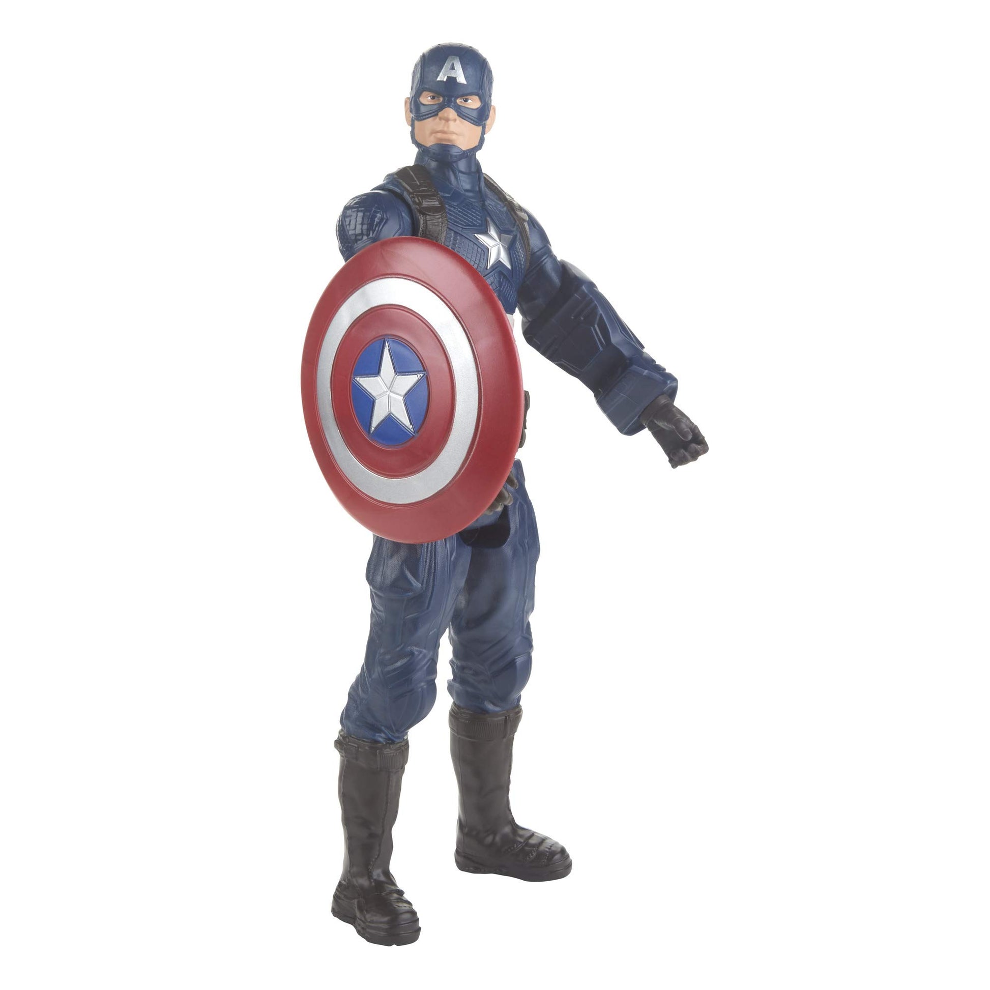 Buy now Marvel Avengers: Endgame Titan Hero Series Captain America 12"-Scale Super Hero Action Figure Toy with Titan Hero Power Fx Port at indiglob india