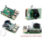 Raspberry Pi HQ Camera Module with Case for Raspberry Pi 4B/3B+/3B/2B/A+/Zero/W/Zero WH,12.3MP IMX477 Sensor Support C- and CS-Mount Lenses, Alternative for Raspberry Pi Camera Module V2 (8 Items)