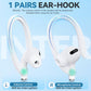 Buy now 5 Pack Ultra Strong Magnetic AirPods Pro Straps, Anti-Lost Neck Cord for AirPods Pro 3 2025,AirPods 4th, AirPods Pro 2nd/1st, AirPod 3rd, AirPod 2nd/1st - 5 Pcs Silicone Sports Lanyard and 2 Ear Hook at indiglob india
