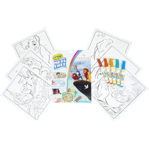 Crayola Lion King Pages & Markers Color Wonder Pad and Markers, Multicolor