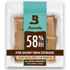 Boveda 62% Two-Way Humidity Control Packs For Storing 1 lb – Size 67 – 4 Pack – Moisture Absorbers for Storage Containers – Humidifier Packs – Hydration Packets in Resealable Bag - KeepFresh 58%RH