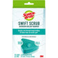 Scotch-Brite Swift Scrub Bath Cleaner Scrubbers, Soap Scum Remover for Cleaning Bathroom, Bathroom Scrubber Pads Safe for Tile, 2 Bathroom Cleaner Scrubbers