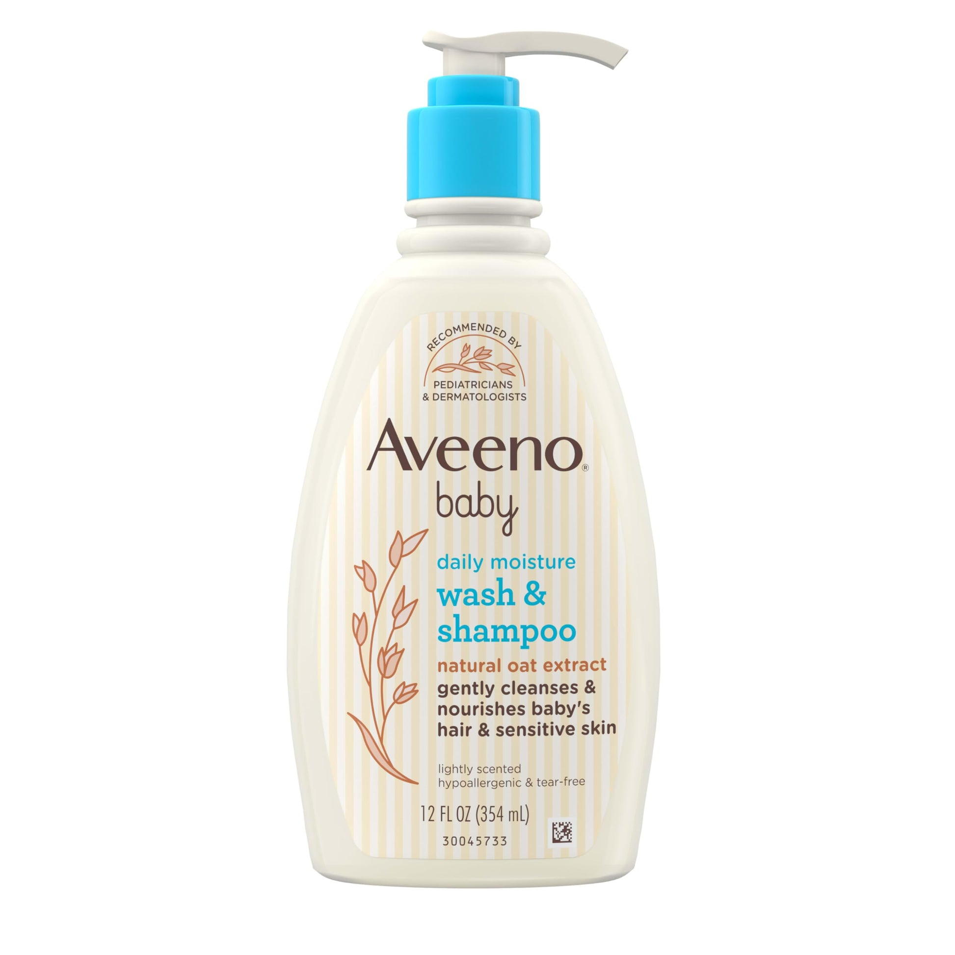 Buy now Aveeno Baby Daily Moisture Gentle Body Wash & Shampoo with Oat Extract, 2-in-1 Baby Bath Wash & Hair Shampoo, Tear- & Paraben-Free for Hair & Sensitive Skin, Lightly Scented, 18 fl. oz Lightly Scented 12 Fl Oz (Pack of 1) at indiglob india