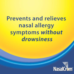 NasalCrom Nasal Spray Allergy Symptom Controller | 200 Sprays | .88 FL OZ