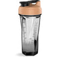 HELIMIX 2.0 Vortex Blender Shaker Bottle Holds upto 28oz | No Blending Ball or Whisk | USA Made | Portable Pre Workout Whey Protein Drink Shaker Cup | Mixes Cocktails Smoothies Shakes | Top Rack Safe