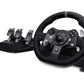 Buy now Logitech Driving Force G920 Steering Wheel and Pedals, 941-000123 (Steering Wheel and Pedals f/PC and Xbox One) (Renewed) at indiglob india