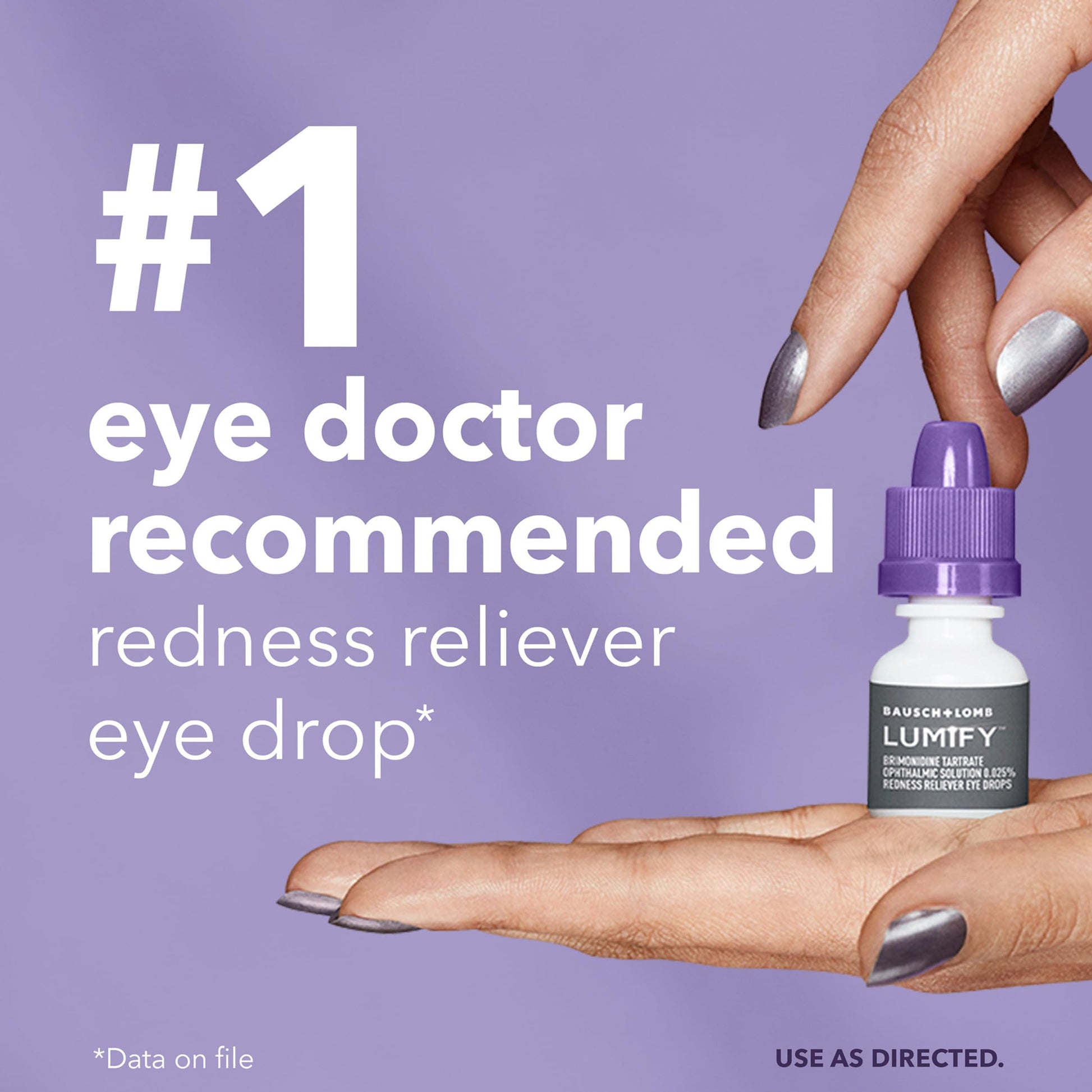 Buy now LUMIFY Eye Drops for Red Eyes, Redness Reliever for Brighter Looking Eyes, Works in 1 Minute & Lasts Up to 8 Hours, Eye Drops, 0.25 Fl Oz (7.5mL) at indiglob india