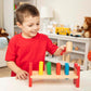 Buy now Melissa & Doug Deluxe Wooden Pound-A-Peg Toy With Hammer - FSC Certified at indiglob india