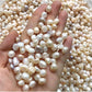 AITELEI 100g Natural Freshwater Pearl Oysters Loose Beads for Vase Fillers Party Wedding Decor DIY Craft Jewelry Making No Holes 7-10mm
