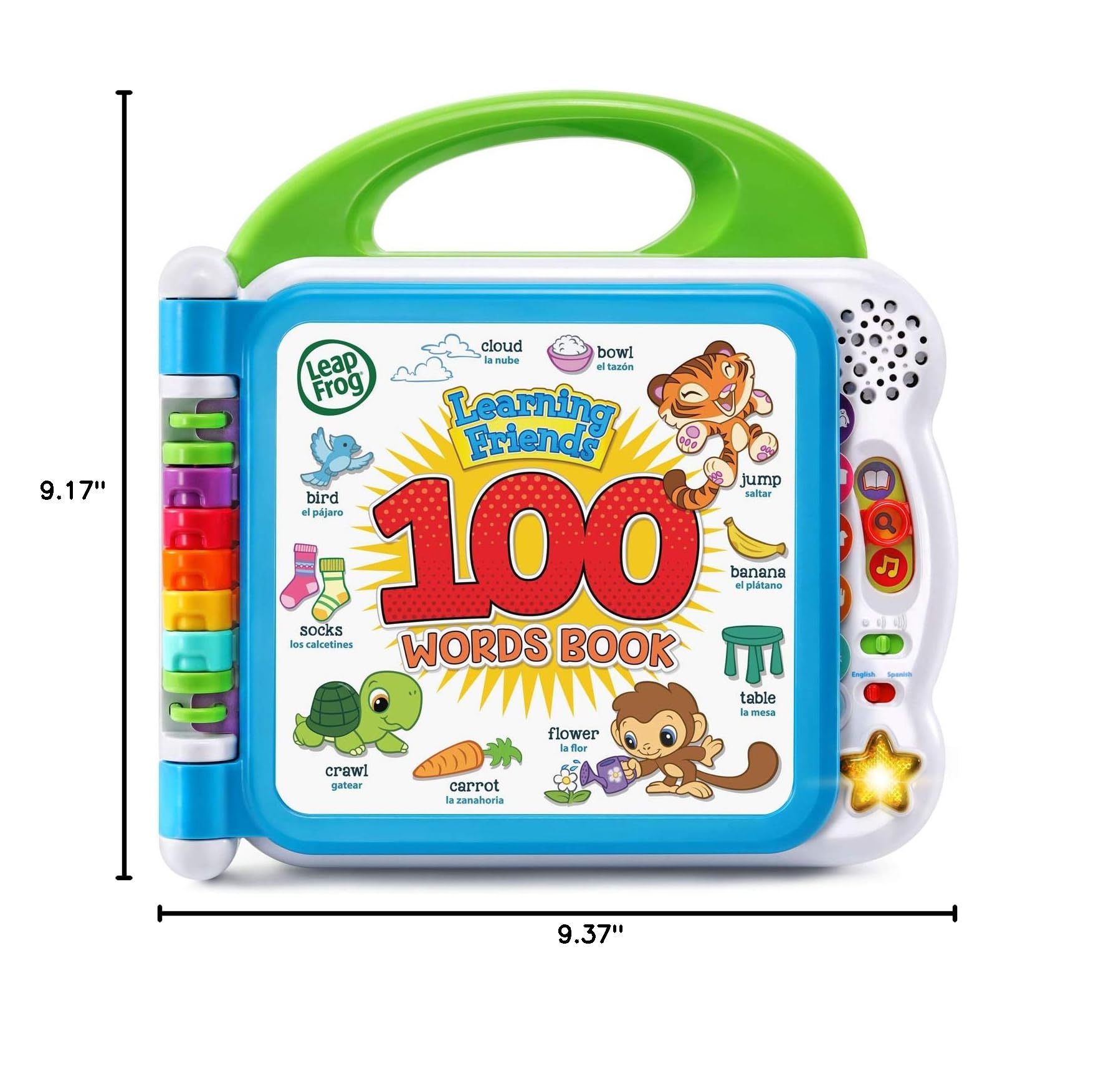Buy now LeapFrog Learning Friends 100 Words Book, Green at indiglob india