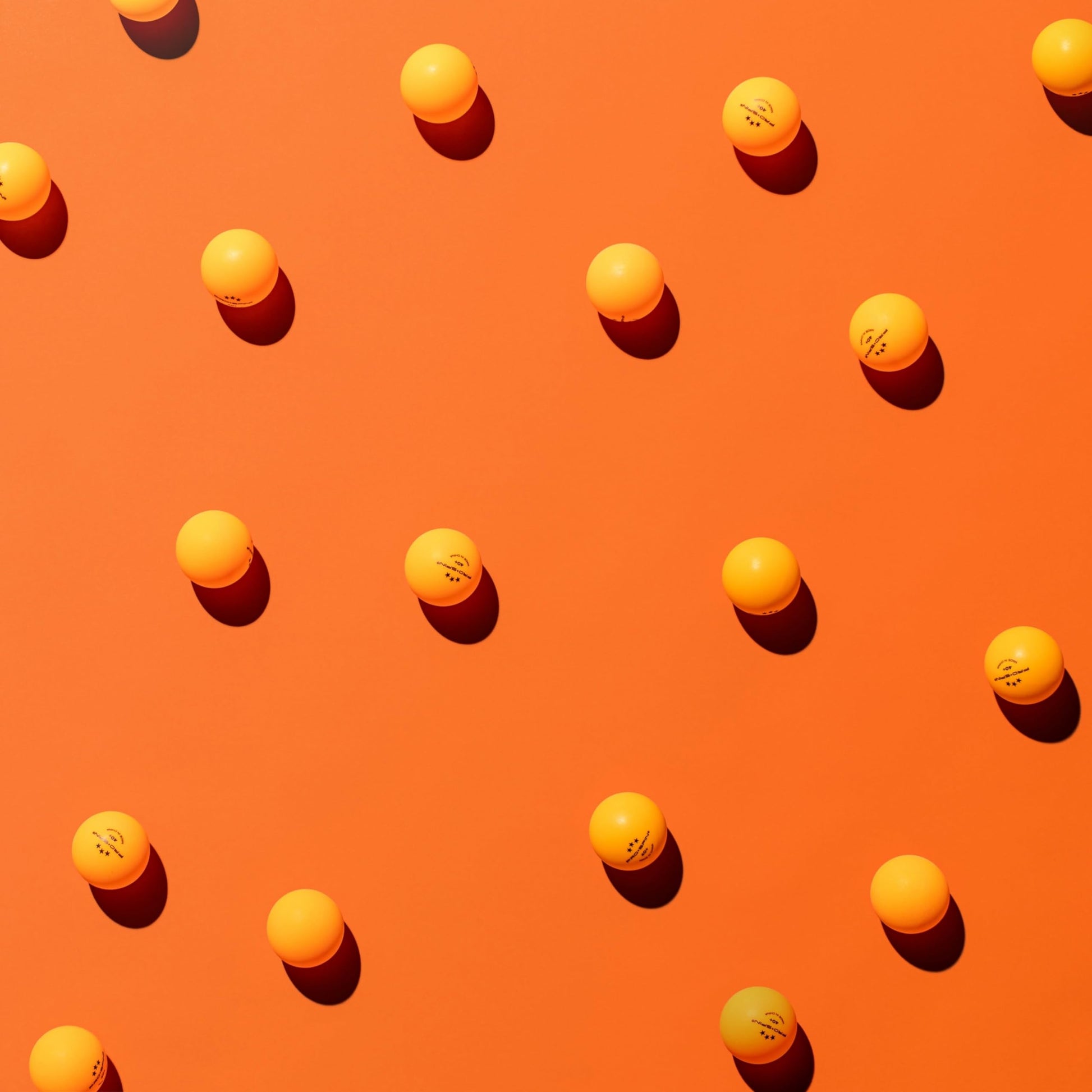 Buy now PRO-SPIN Ping Pong Balls - 3-Star Premium Orange Table Tennis Balls | High-Performance 40+ ABS Professional Quality | Ultimate Durability for Indoor & Outdoor Ping Pong Tables at indiglob india