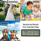 FCXJTU Digital Countdown Days Timer - Black Upgraded Big 999 Days Count Down Clock with Bracket Strong Magnetic Back for Retirement Wedding Vacation Birthday Holidays (999Day)