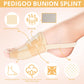 Bunion Corrector for Women and Men, Slip Proofing Version Bunion Toe Separator, Orthopedic Bunion Splint for Big Toe Pain Relief and Toe Straightening Beige