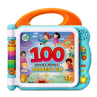 Buy now LeapFrog Learning Friends 100 Words Book, Green Places I Go Standard Packaging at indiglob india
