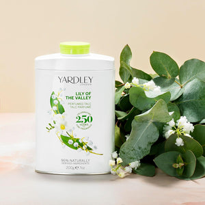Yardley London Lily of the Valley Perfumed Talc 200g