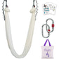 F.Life Aerial Silk Yoga Hammock & Swing for yoga Inversion,Strength training,starter hardware kit