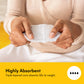 Buy now Medela Ultra-Breathable Nursing Pads, Highly Absorbent, Super Soft, Discreet Design for Comfortable Wear, Pack of 60 at indiglob india
