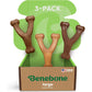 Benebone Wishbone Durable Dog Chew Toy for Aggressive Chewers, Real Bacon, Made in USA, Medium