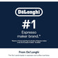 De'Longhi EcoDecalk Descaler, Eco-Friendly Universal Descaling Solution for Coffee & Espresso Machines, 16.90 oz (5 uses)