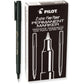 PILOT Extra Fine Point Permanent Markers, Black Ink, 12-Pack (44102)