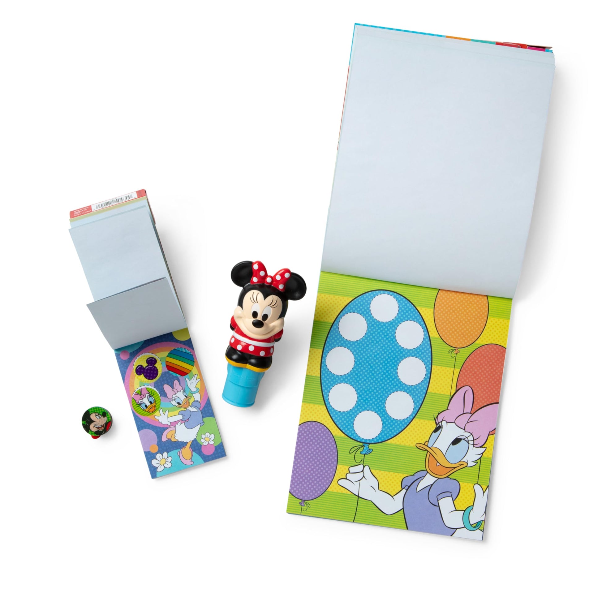 Buy now Melissa & Doug Sticker Wow!ƒ?› Disney Mickey Mouse Bundle: 24-Page Activity Pad, Stamper, 500 Stickers, Mini Pad, Arts and Crafts Fidget Toy Collectible Character at indiglob india