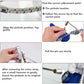 Cridoz Watch Link Removal Tool Kit - Replacement Pins and Pin Punches for Bracelet Sizing, Strap Adjustment and Repair