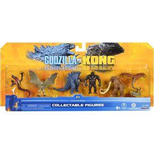 Godzilla 2" GvK Minifigure Bundle Pack, Multi