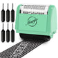 Buy now Miseyo Wide Identity Theft Protection Roller Stamp Set - Yellow (3 Refill Ink Included) Mint Green Stamp+6 Refills at indiglob india