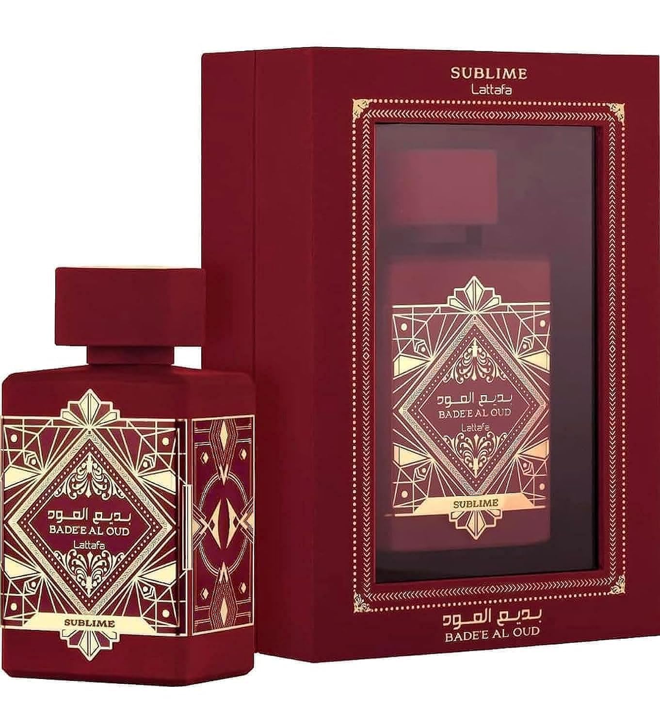 Buy now Lattafa Bade'e Al Oud Sublime - Tropical, Fruity, Fresh, Vanilla - Eau de Parfum Long-Lasting Fragrance for Unisex, 3.40 Ounce / 100 ml at indiglob india