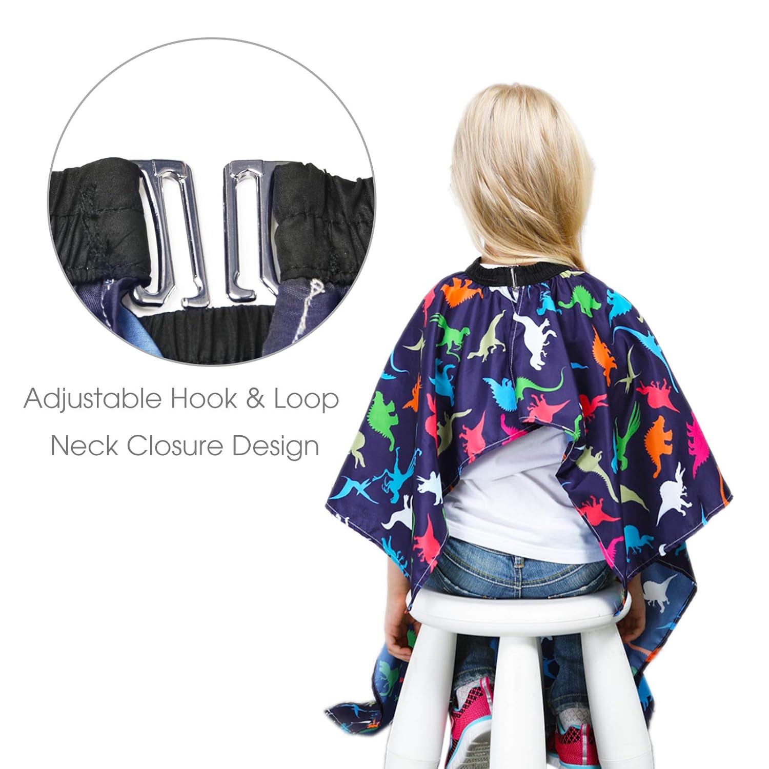 Buy now PASHOP Kids Haircut Cape, Dinosaur Waterproof Hair Cutting Cape Boys Barber Haircut Apron for Kids at indiglob india