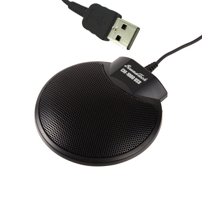 Buy now Sound Tech CM-1000USB Table Top Conference Meeting Microphone with Omni-Directional Stereo USB at indiglob india