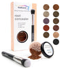 Hair Root Touch Up Powder - Darkest Brown - 11 True-to-Nature Root Concealer Shades - Longer-Lasting, Easy Hairline Shading with Clean Ingredients - With Brush - Light Auburn