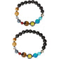 SPUNKYsoul New! His and Hers Couple Circle Distance Universe Bracelets Collection