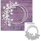 Circle Flowers Lace Metal Cutting Die Cuts, Lace Stencils DIY Crafts Cards Dies Cuts for DIY Embossing Card Making Photo Decorative Scrapbooking