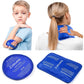 Gel Beads Ice Pack Ice Bag with Strap-1 Pack Reusable Hot & Cold Pack Compress for Knee, Shoulder, Foot, Back, Ankle, Neck, Hip, Elbow, Wisdom Tooth-7.76''x4.93''(Blue)