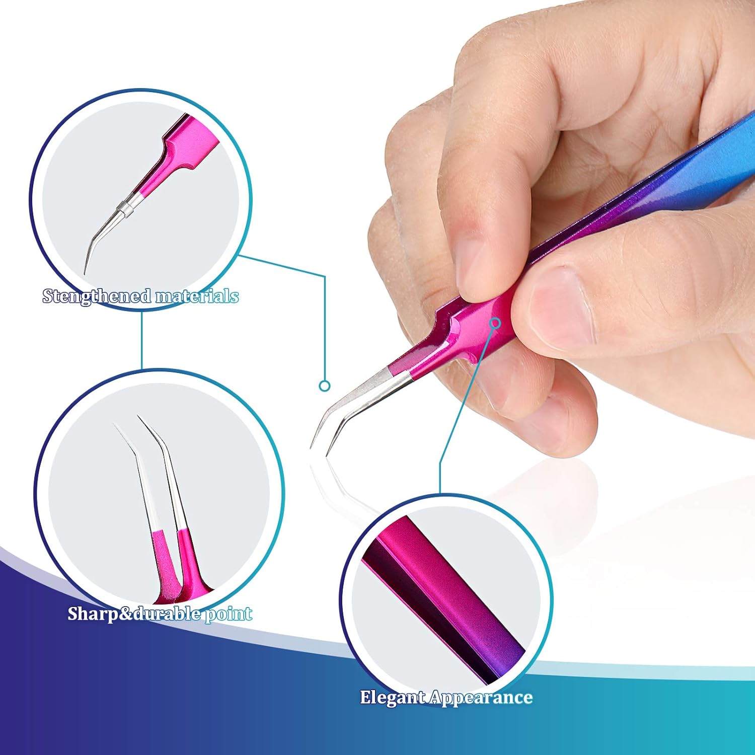 Buy now Zonon 8 Pieces Pin Pen Weeding Tool, Craft Vinyl Tool Kit, Includes Air Release Pen, Vinyl Squeegee, Vinyl Tweezers Weeders for Lettering, Cutting, Splicing at indiglob india