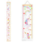 Buy now Mibote Baby Growth Height Chart Handing Ruler Wall Decor for Kids, Canvas Removable Height Growth Chart 79" x 7.9" (Black & White) at indiglob india