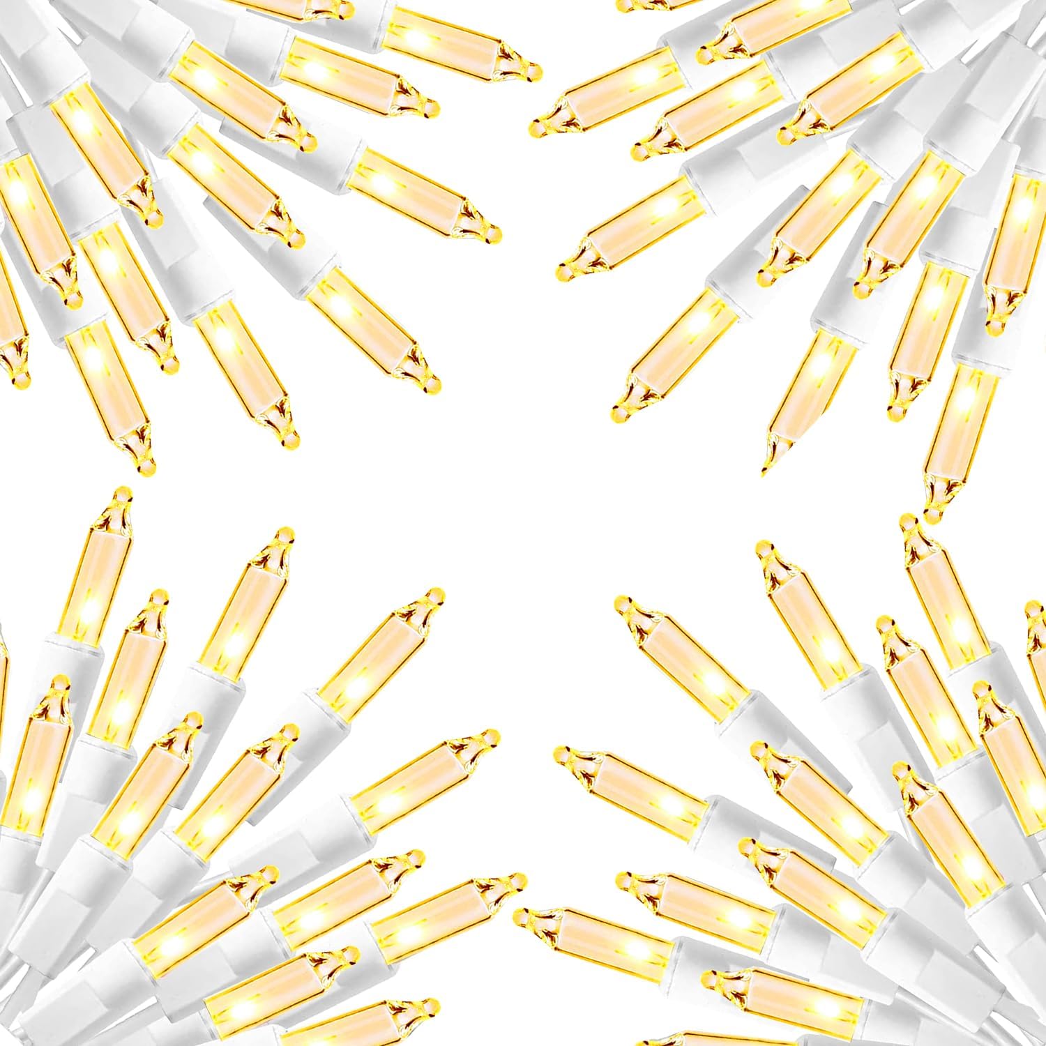 Buy now Dazzle Bright Christmas Mini String Lights, 60FT 300 Incandescent Green Wire Fairy Lights UL Certified Christmas Decorations for Indoor Outdoor Yard Party Xmas Tree Decor, Warm White 4 x 150 Count Warm White (White Wire) at indiglob india
