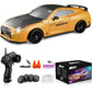Remote Control Car RC Drift Car 2.4GHz 1:24 Scale 4WD High Speed RC Cars Vehicle with LED Lights Batteries and Drifting Tires Racing Sport Toy Cars for Adults Boys Girls Kids Gift