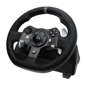 Buy now Logitech G920 Driving Force Racing Wheel for Xbox One and PC - Cable - USB - Xbox One, PC (Renewed) at indiglob india