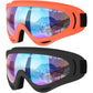 COOLOO Ski Goggles, 2 Pack Snow Goggles Snowboard Goggles for Men Women Kids - UV Protection Foam Anti-Scratch Dustproof